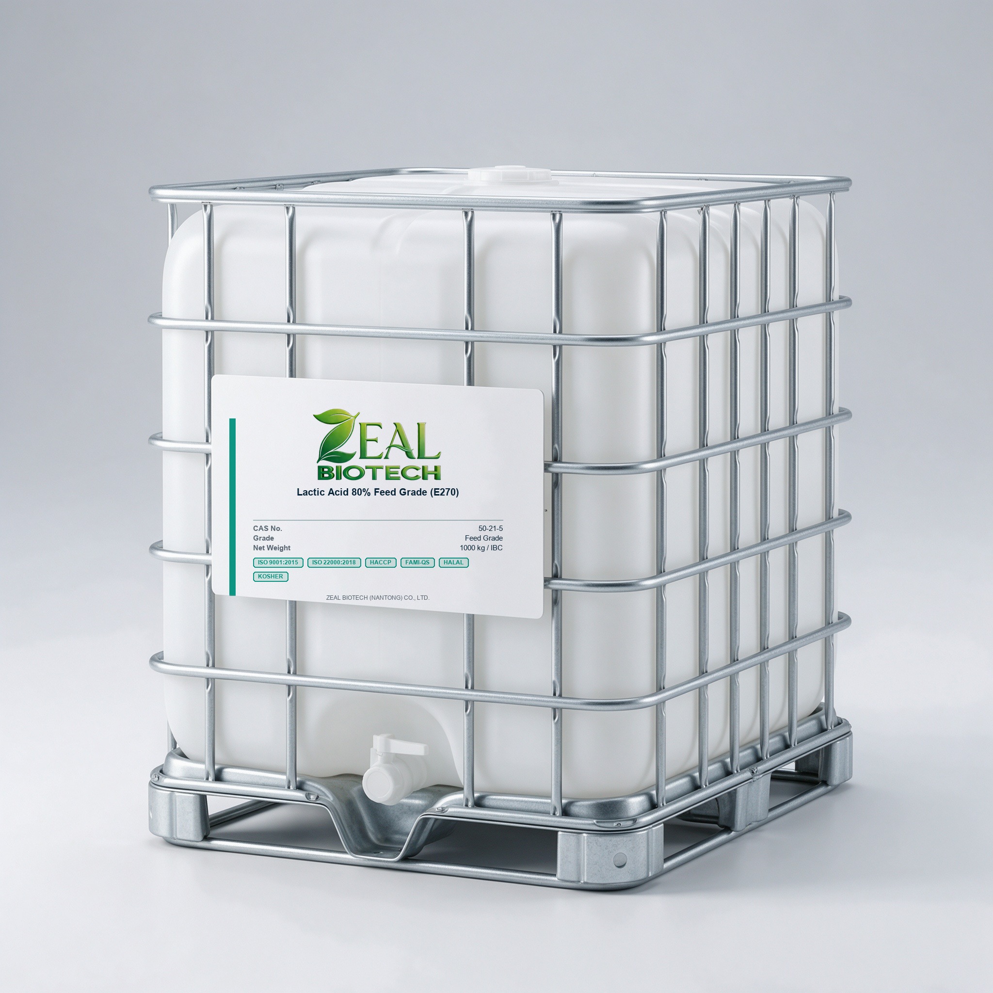 Lactic Acid 80% Feed Grade (E270)