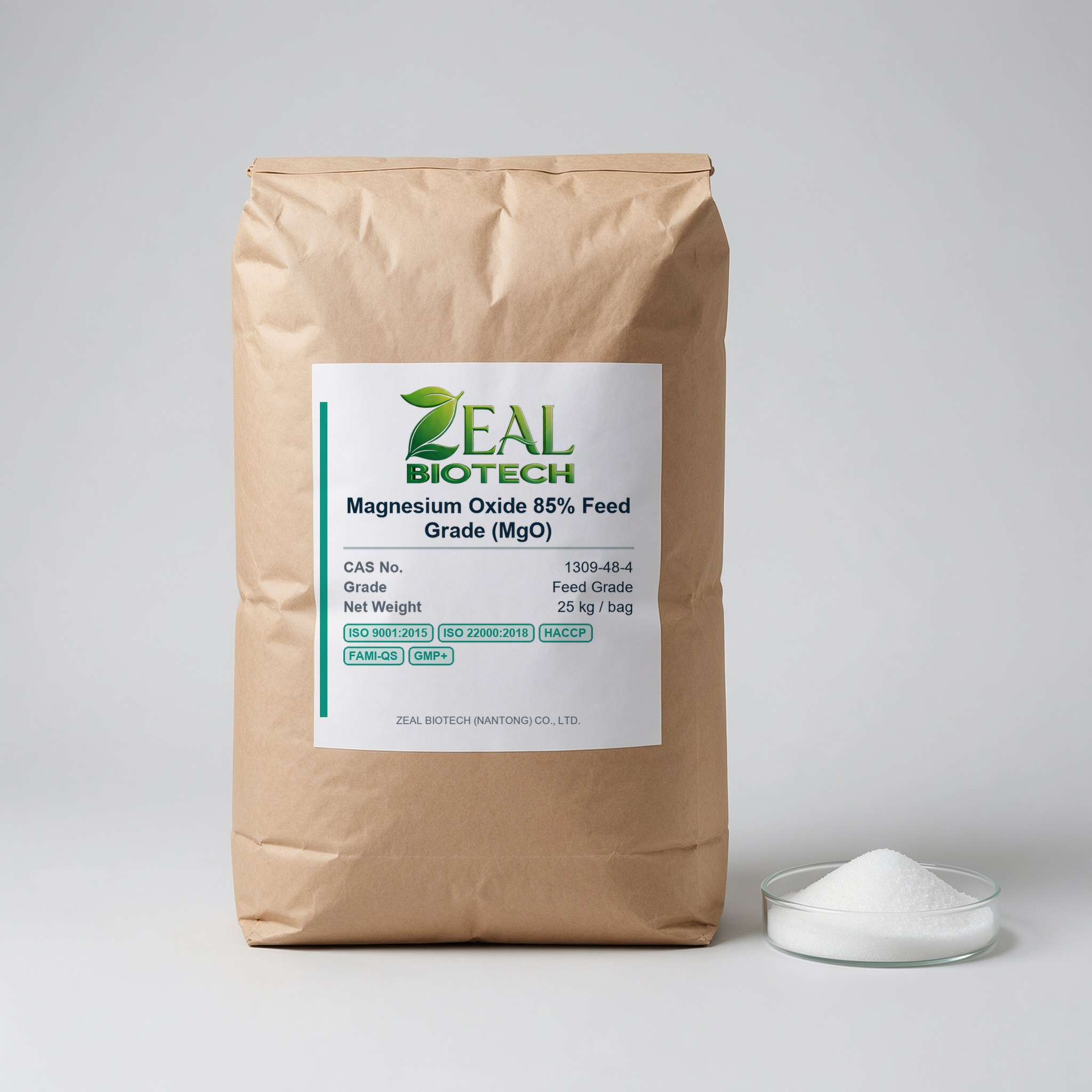 Magnesium Oxide 85% Feed Grade (MgO)